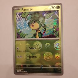 Pansage Pokeball Holo