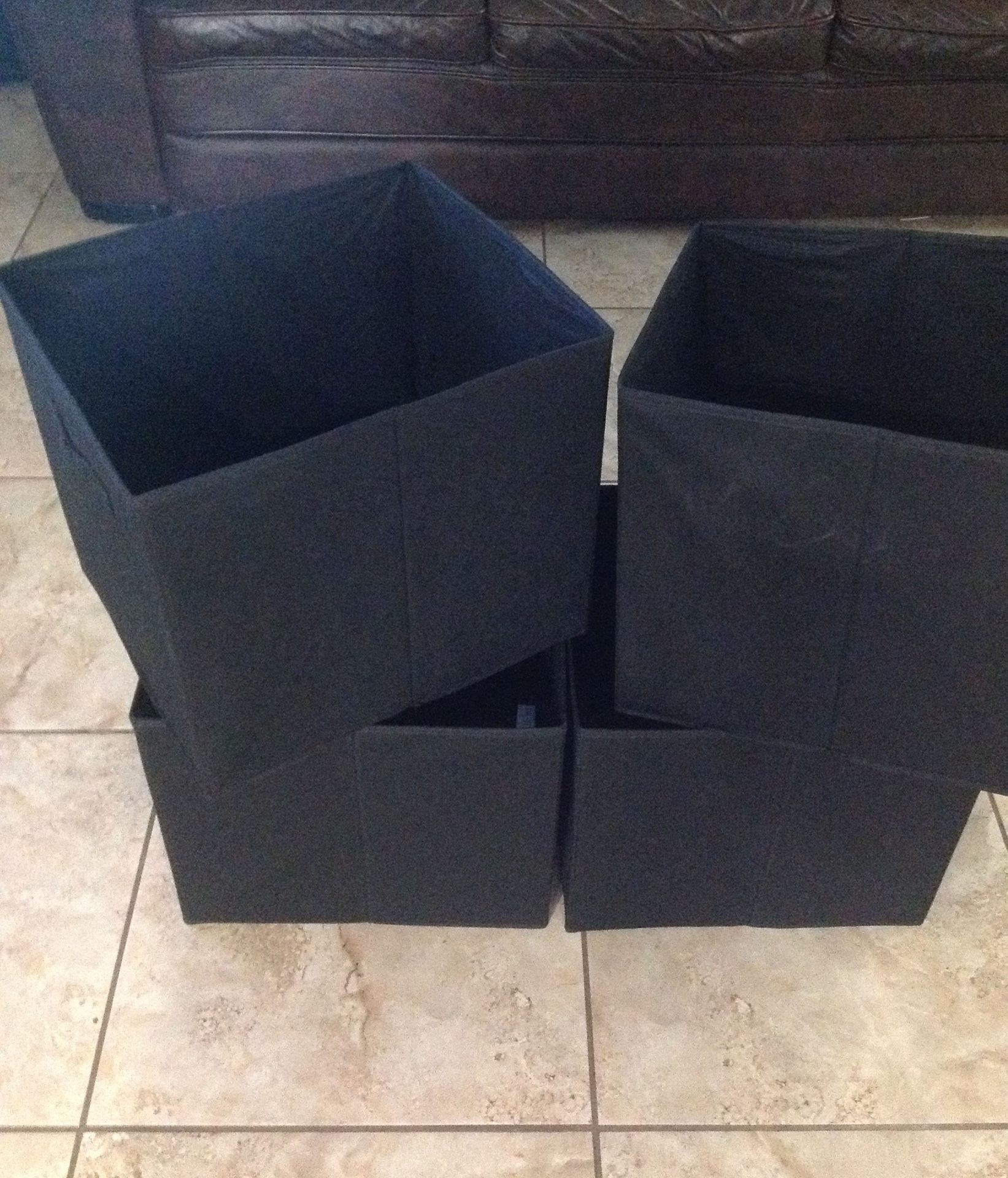 4 pack foldable cubes bin organizer