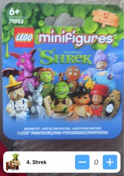 Lego Shrek minifigure