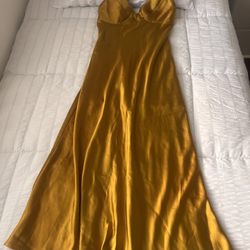 Mustard Formal Dress