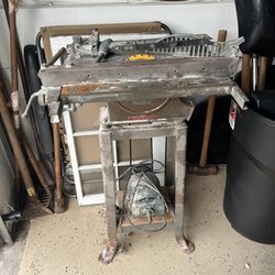 Vintage Homecraft Milwaukee Belt Driven Tilt Table Saw 8”