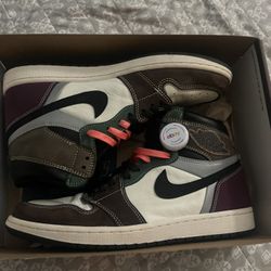 Nike Air Jordan 1 Mid SE Multi-Color Brown Green White Men’s w/ Box Authentic By eBay Size 11