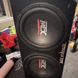 MTX Audio 12 Inch Subwoofers