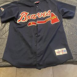 Chipper Jones, Atlanta Braves Jersey Size Large