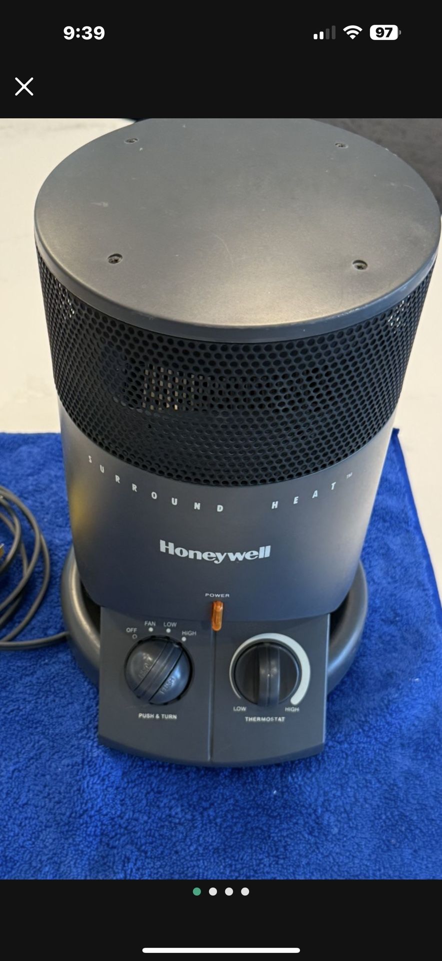 Honeywell Space Heater Model