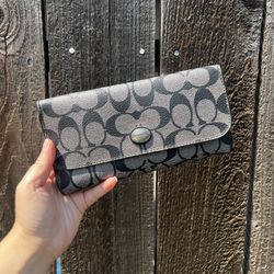 Genuine Coach Wallet “C” Print