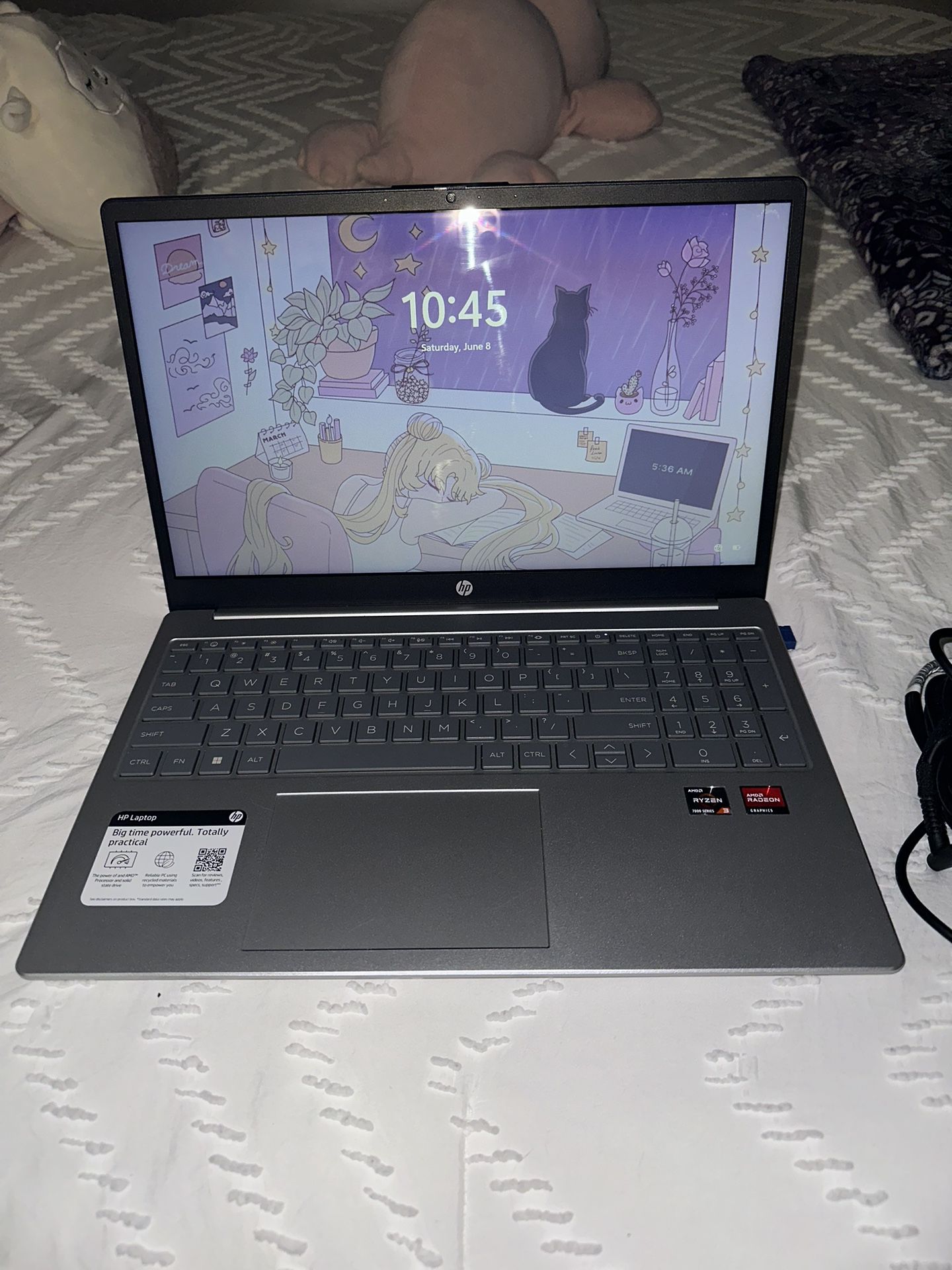 HP 15.6” AMD Razeon Laptop