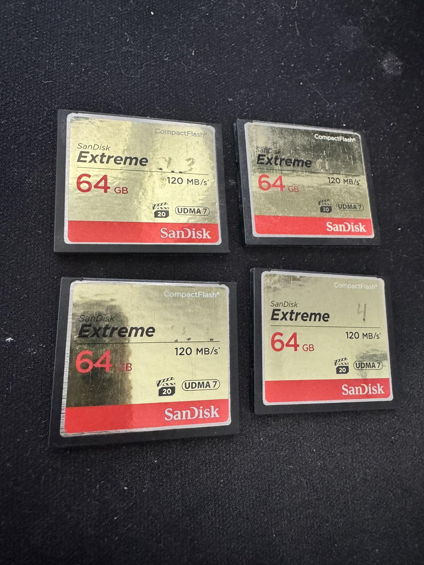 SanDisk Extreme CF Cards 64GB