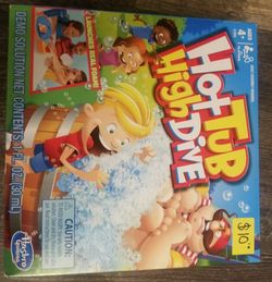 Hot tub high dive game