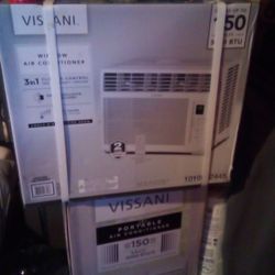 Brand New  Vissani Portable Window Unit 5000 Bcu