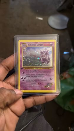 Sabrina’s gengar 1st edition