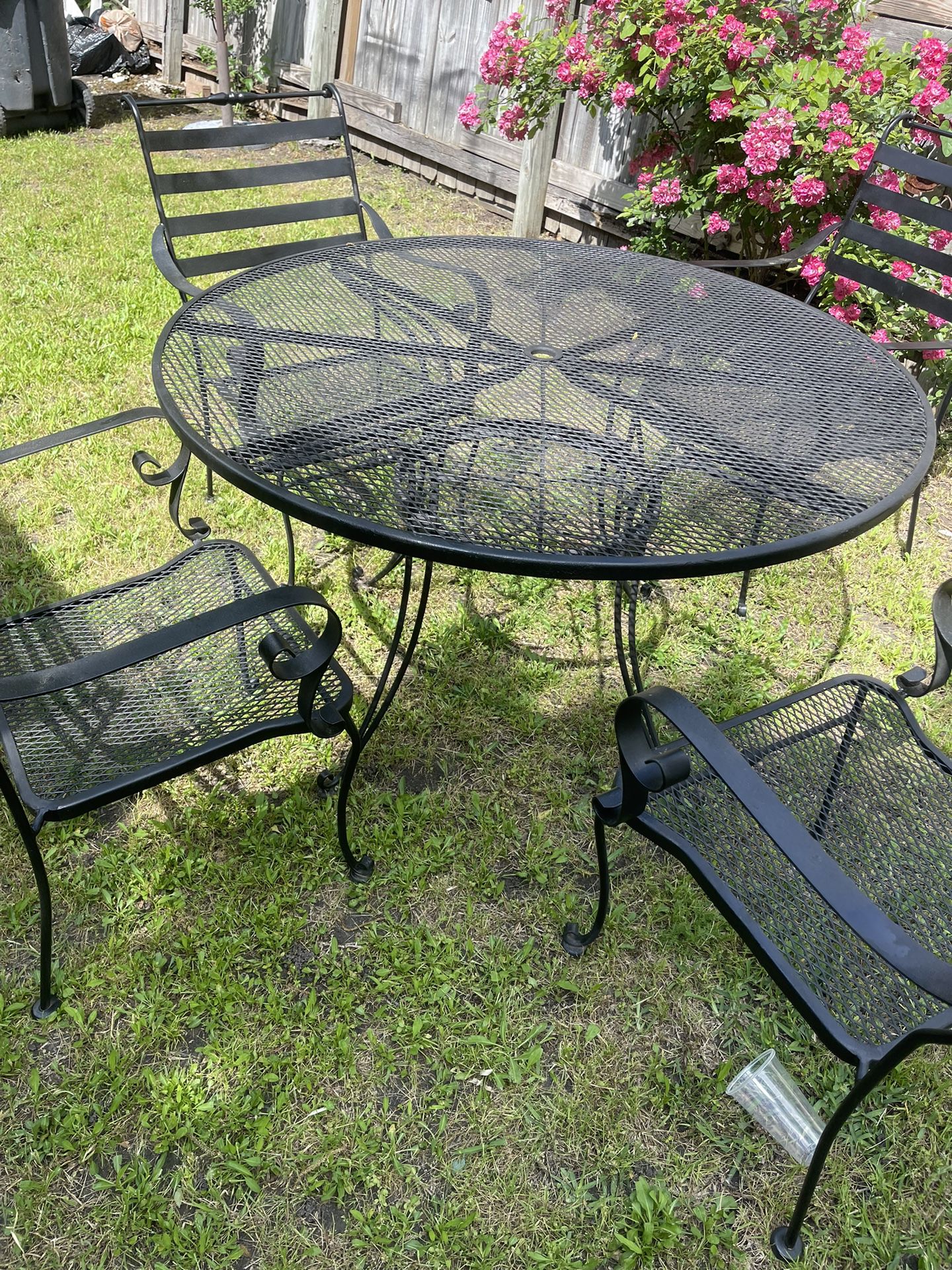 mesa de patio