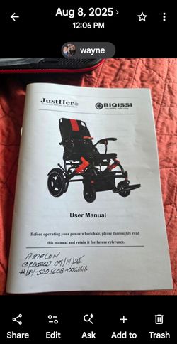 Electric wheelchair
