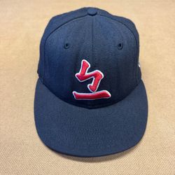 Boston Red Sox Hat Cap Fitted Mens 7 1/4 Blue MLB Baseball 59FIFTY New Era