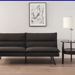 Mainstays Pillow Top Futon 71.25in, Charcoal
