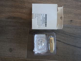 GLCON Gold Hands Free Bluetooth Headset Stereo Wireless Earpiece Dual Pairing
