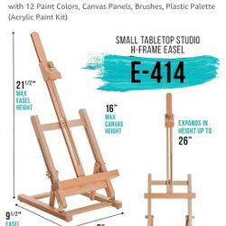 Draw & Paint Easel For Kids 