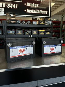 car batteries