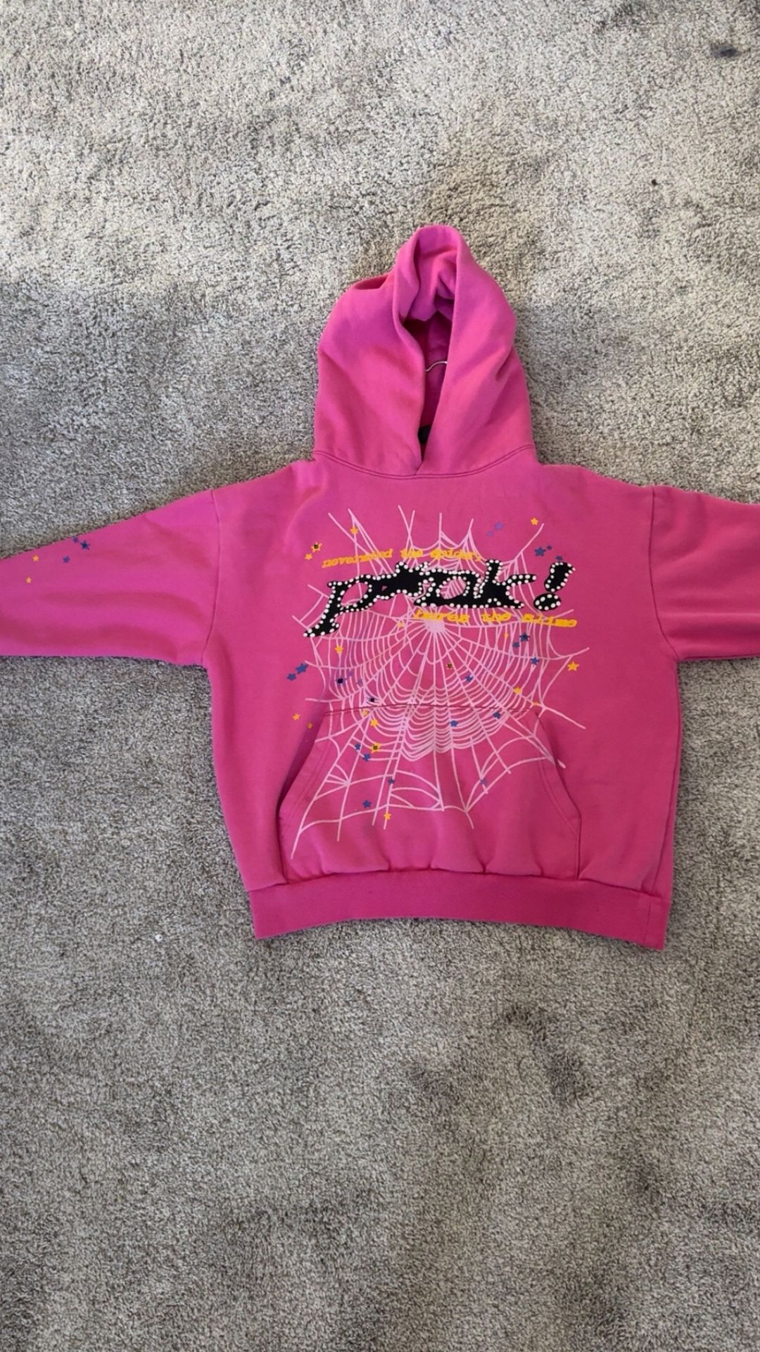 Pink Spider Worldwide Hoodie 