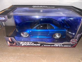 Jada die cast Fast and Furious Brian’s Nissan skyline