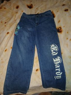 Ed Hardy Graphic Denim Jeans