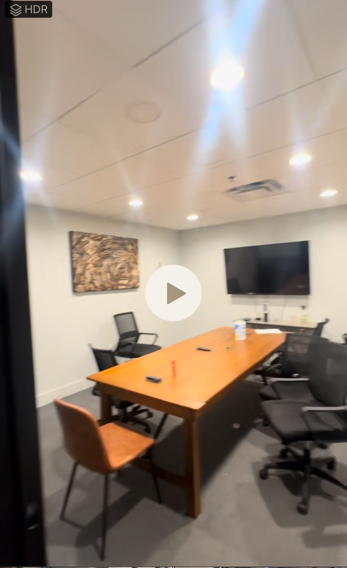 New Wooden Conference Table