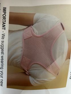 New Back Brace pink posture support