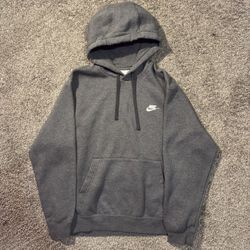 Nike sportswear club fleece hoodie (grey)