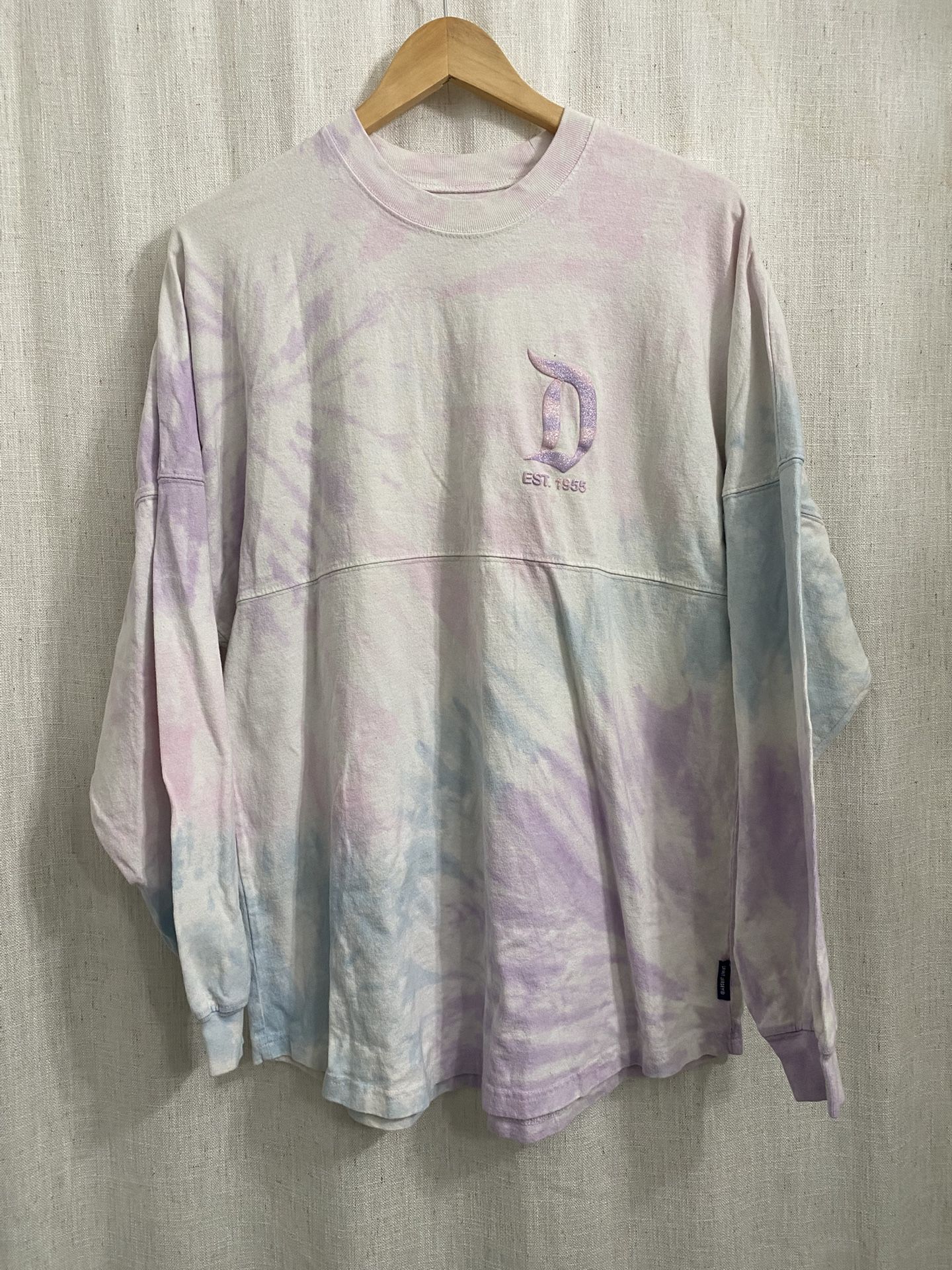 Disneyland Resort Spirit Jersey Tie Dye Sleeve Adult