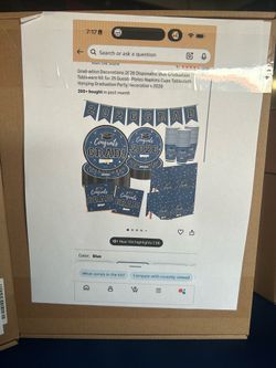Graduation Decoration 2026 for 25 guest in each box