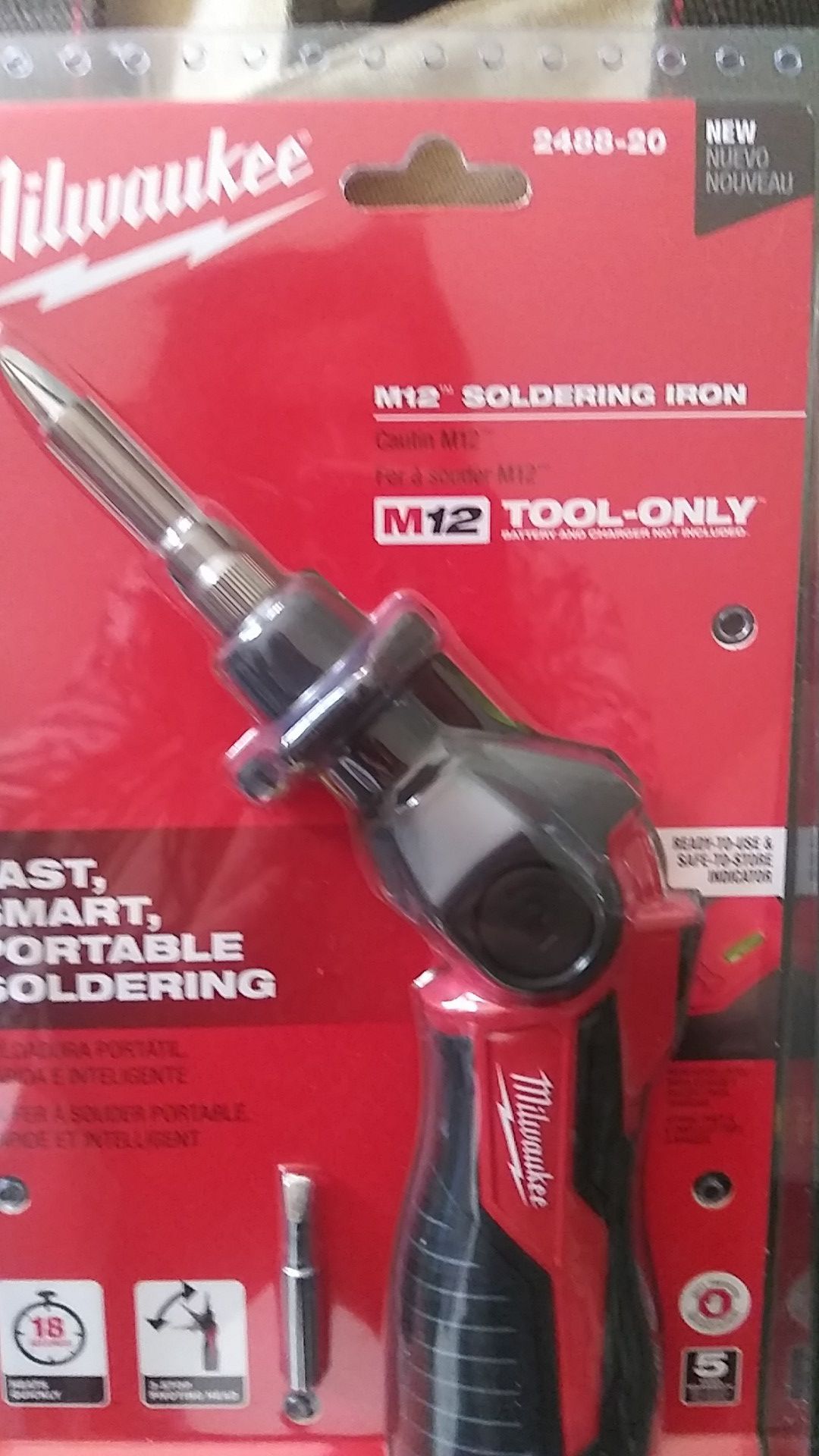 Milwaukee m12 soldering iron