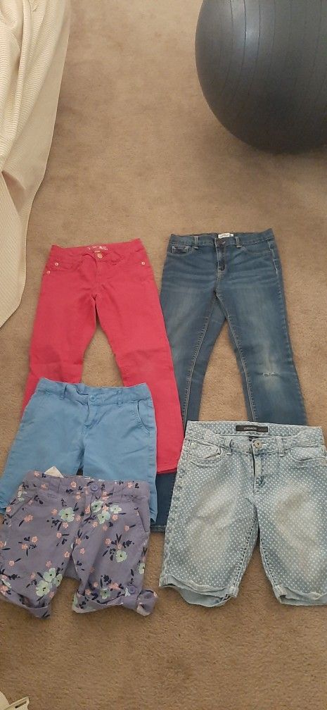 Lot Of Shirts And Pants