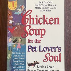 Chicken Soup For The Pet Lover’s Soul - Paperback Book