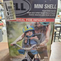 Bell Mini Shell Front Carrier in Gray, Gray Mini Shell Front Carrier, one Size