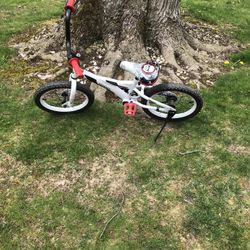 16” Bike With Brand New Training Wheels 