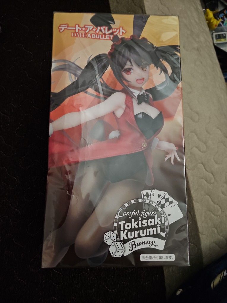 Date A Live Tatsuya Kurumi Rabbit Girl Figure Model Statue Gift Toy Anime