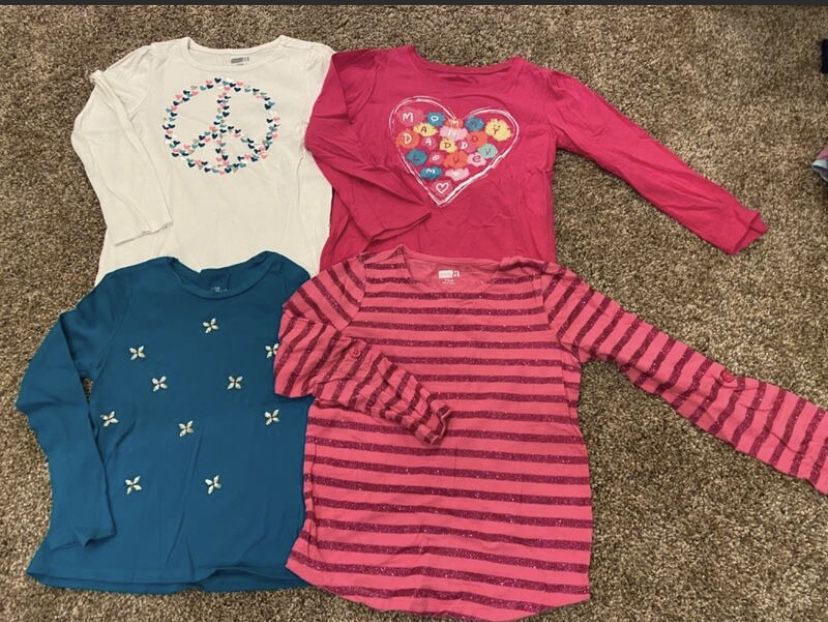 Girls 5T shirt lot
