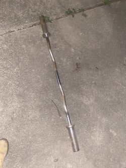 Standard EZ Curl Bar 25lbs 