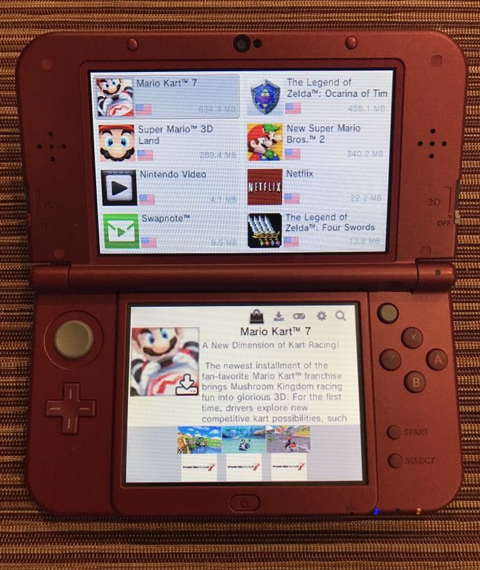 New Nintendo 3DS XL HACKED MODDED CFW Unlimited Free Games! For Sale In