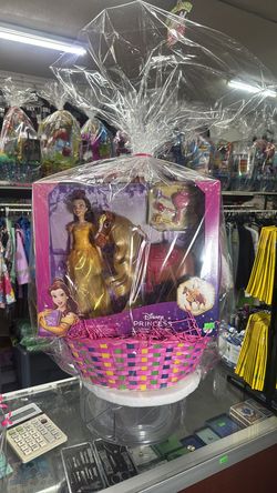Disney princess Belle Easter basket