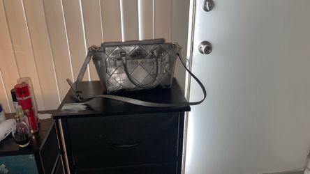 Beautiful metallic leather Coach