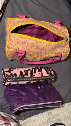 Victoria's Secret Bag and Pouch Set