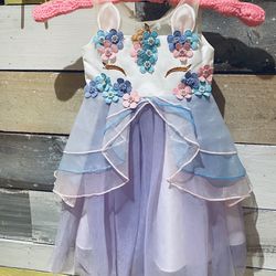 Toddler Tulle Unicorn Dress