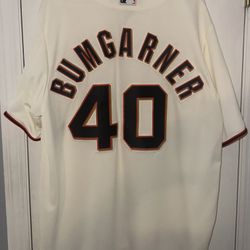 Men’s Vintage Madison Bumgarner “Majestic” San Francisco Giants MLB jersey