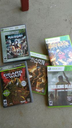 Xbox360 games great condition