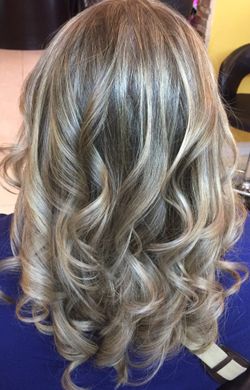 Ash balayage