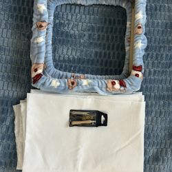 Punch Needle Set - 12x12 Frame - Labor Punch Needle - Muslin Fabric