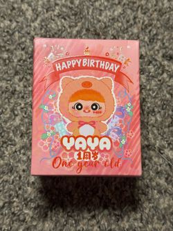 YAYA Happy Birthday One Year Old Blind Box Figure New Sealed Collectible