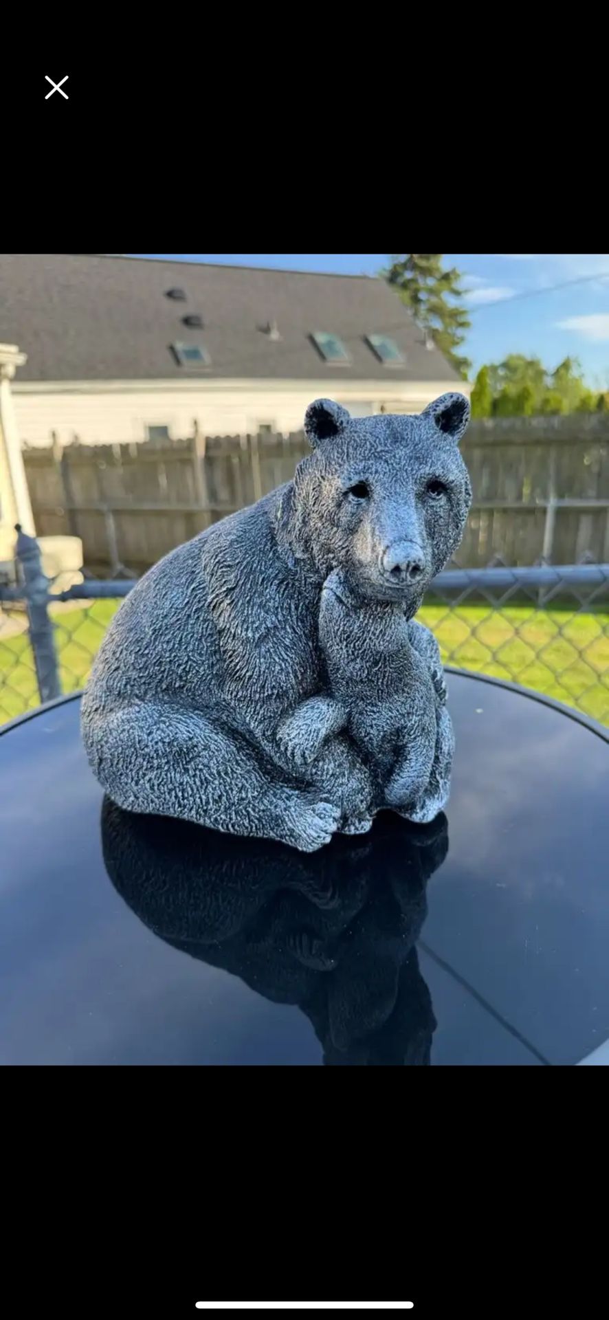 Papa, Bear And Baby Bear Statue