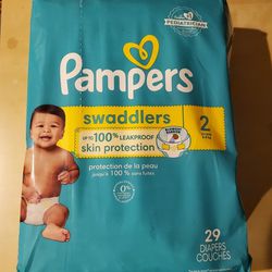 Pamper DIAPERS SIZE 2